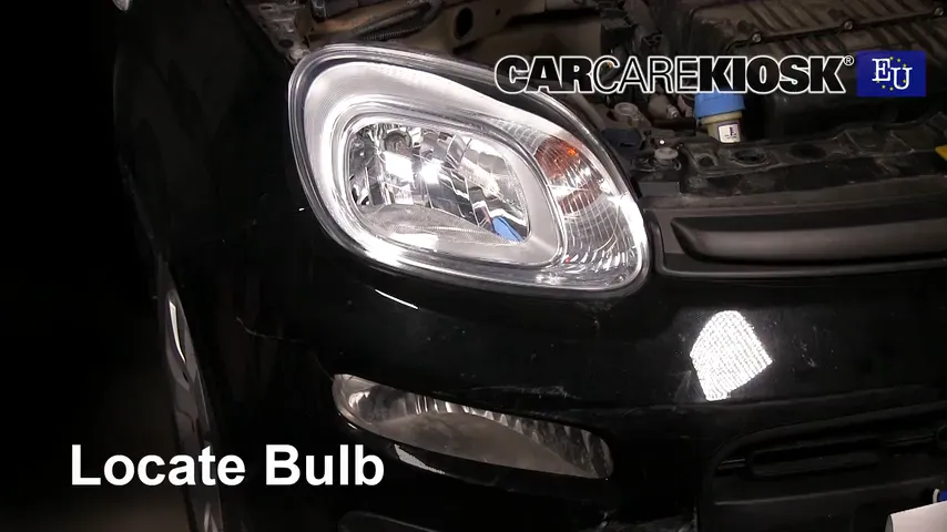 2016 Fiat Panda Pop 1.2L 4 Cyl. Lights Daytime Running Light (replace bulb)